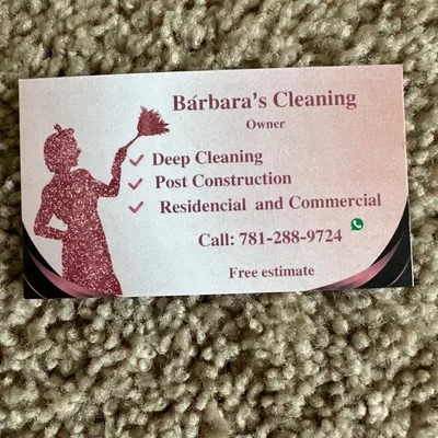 Barbara’s cleaning