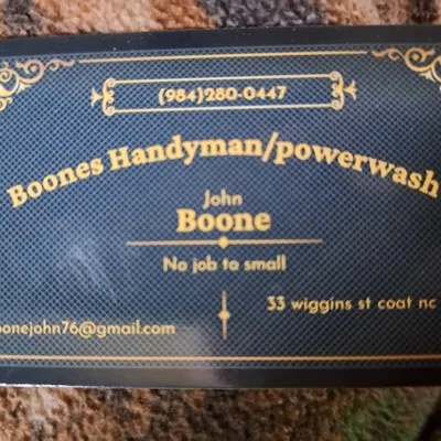 Boones Handyman  and powerwash