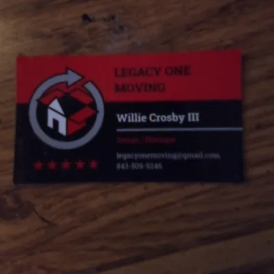 Legacy One Moving