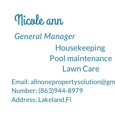 All n one property solution