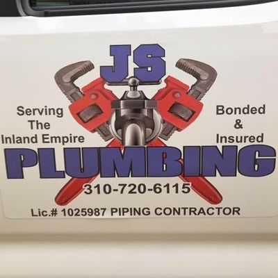 JS plumbing bonded & insured