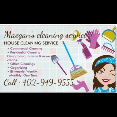 Maegan’s cleaning