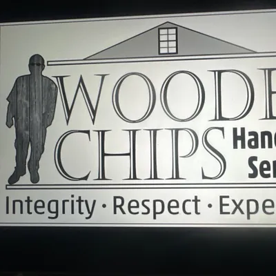 The wooden chips