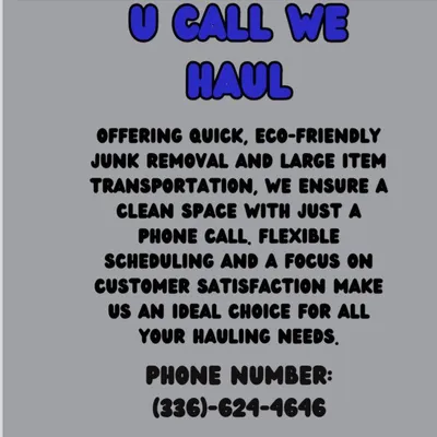 U Call We Haul
