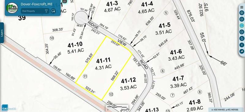 Lot 11 Meadowview Estates, Dover-Foxcroft, ME 04426  613133225 for Sale