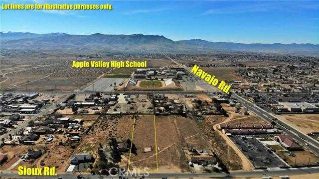 0 SIOUX, Apple Valley, CA 92308 Land For Sale  MLS# IV24030048