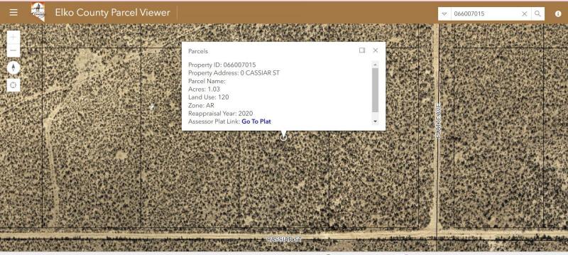 Elko, Elko County, NV Homesites for sale Property ID: 418513536