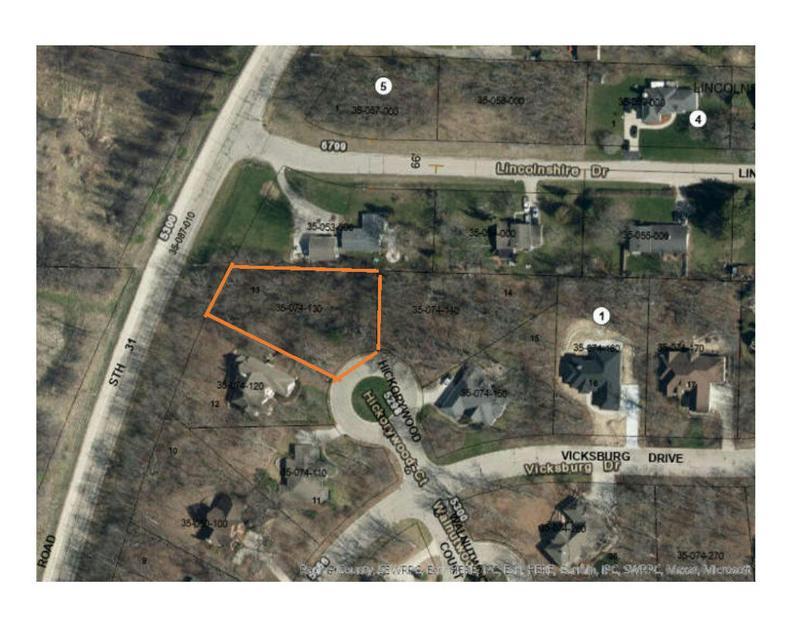 LT13 HICKORYWOOD CT, Mount Pleasant, WI 53403 Land For Sale  MLS# 1862673