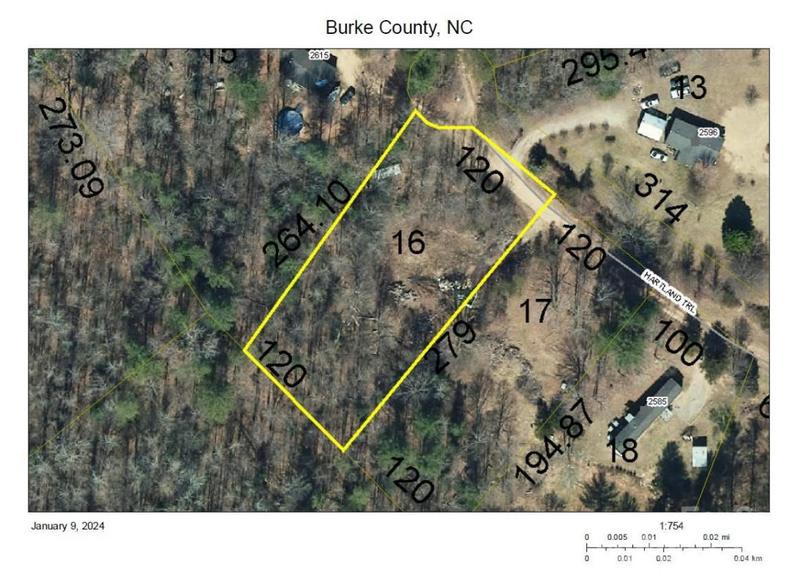 2605 HARTLAND TRL, Morganton, NC 28655 Land For Sale  MLS# 4100387