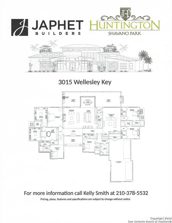 3015 Wellesley Key, Shavano Park, TX 78231-2270 for Sale