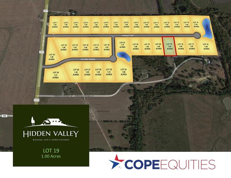 Lot 19 Harvest Way, Princeton, TX 75407 for Sale