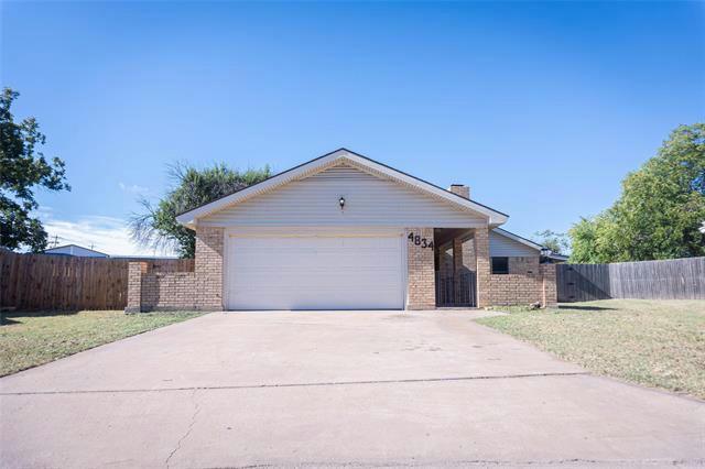 4834 CIRCLE NINETEEN, Abilene, TX 79606 Single Family Residence For Sale  MLS# 20525659