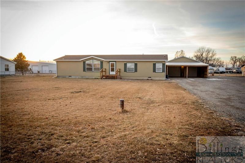 6230 HORSETHIEF LN, Shepherd, MT 59079 Manufactured Home For Sale  MLS# 343768