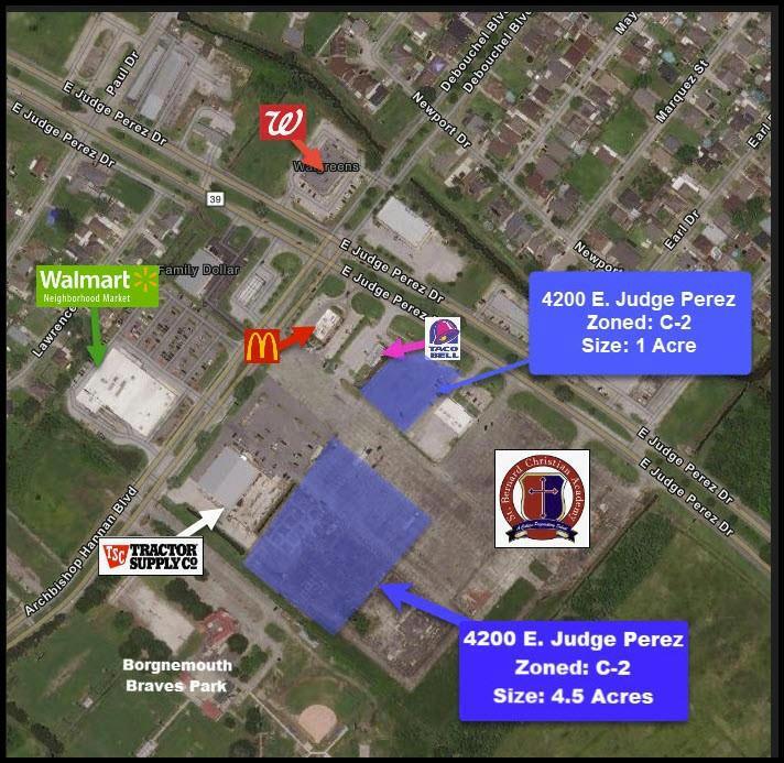 4200 E JUDGE PEREZ DR, Meraux, LA 70075 Land For Sale  MLS# 2432731
