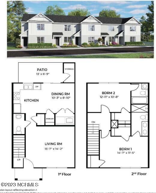 4107 Laurel Rdg Drive, Unit D, Greenville, NC 27834 for Sale