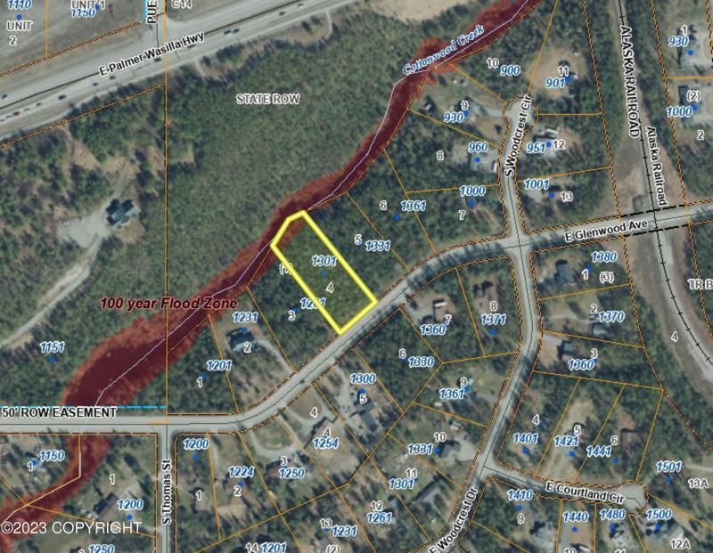 1301 E GLENWOOD AVE, Wasilla, AK 99654 Land For Sale  MLS# 23-6027