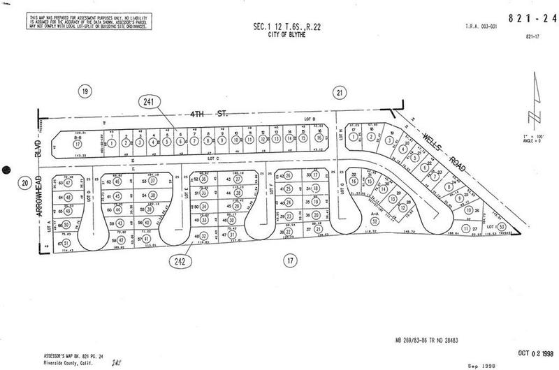 Blythe, Riverside County, CA Undeveloped Land, Homesites for sale Property ID: 417250029