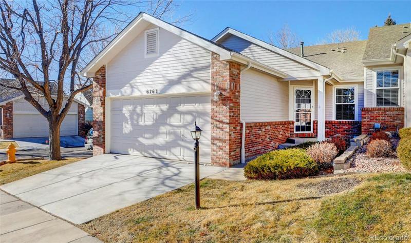 6763 S DOVER CIR, Littleton, CO 80128 Townhouse For Sale  MLS# 5391621