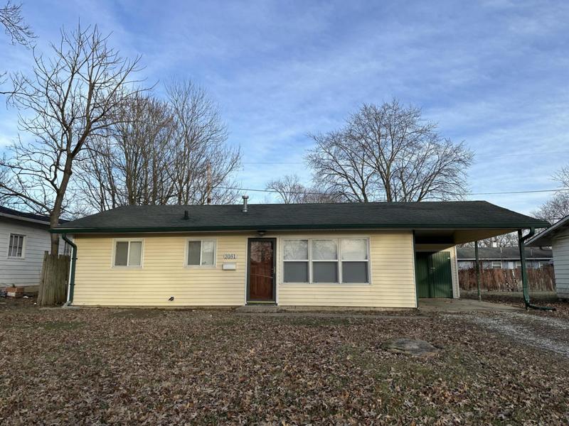 3161 SHICK DR, Indianapolis, IN 46218 Single Family Residence For Sale  MLS# 21961830