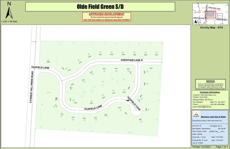 Germantown, Shelby County, TN Undeveloped Land, Homesites for sale Property ID: 418800416