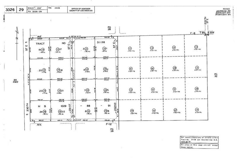Lancaster, Los Angeles County, CA Undeveloped Land, Homesites for sale Property ID: 418292572