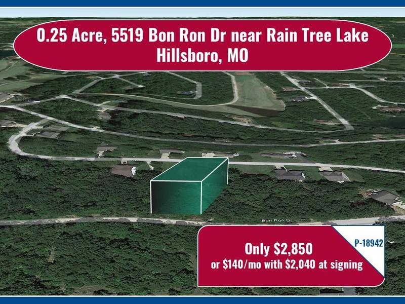 Hillsboro, Jefferson County, MO Undeveloped Land, Homesites for sale Property ID: 418413408