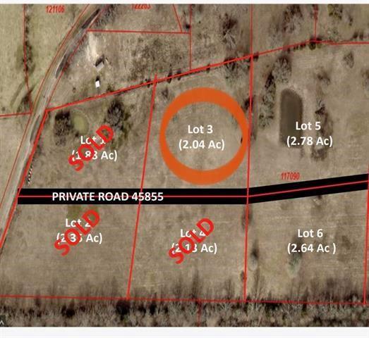 TBD PR 45855 lot 3, Blossom, TX 75416 for Sale