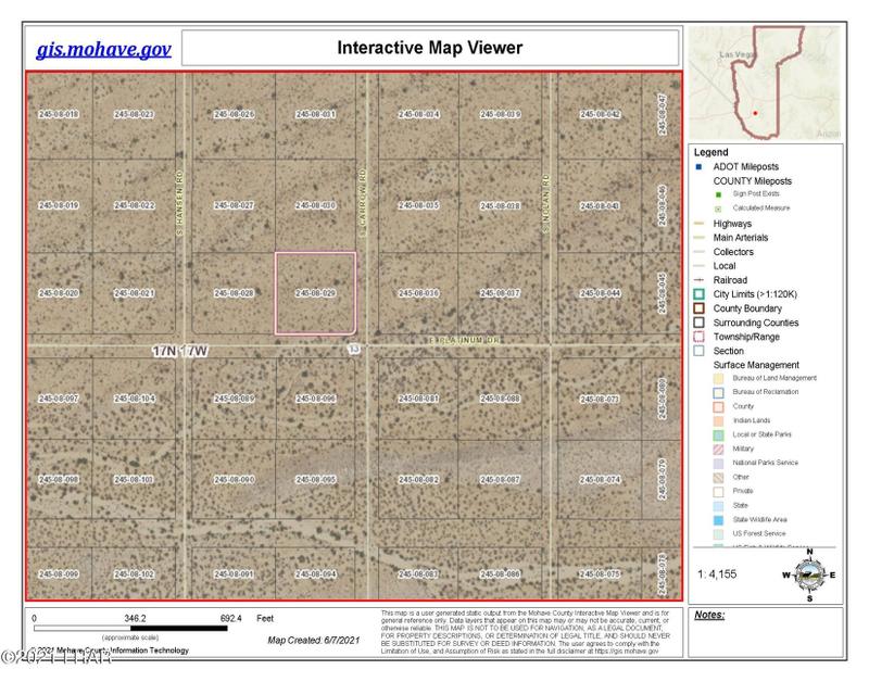Yucca, Mohave County, AZ Undeveloped Land, Homesites for sale Property ID: 410531723