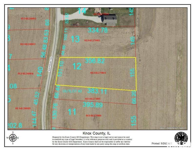 LOT 12 SHEPHERD DRIVE, Rio, IL 61472 Land For Sale  MLS# CA1025114