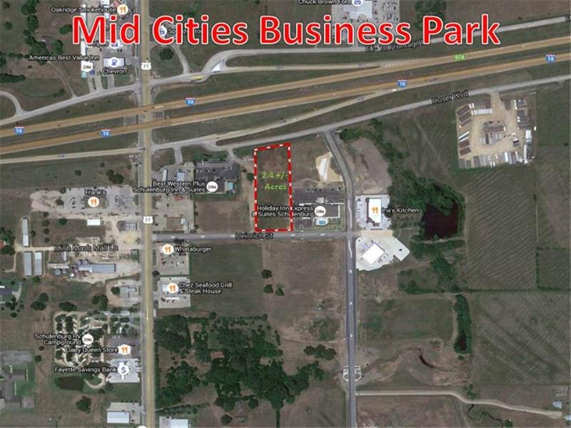I-10 Feeder Rd (Huser Blvd) & Heinrich St, Schulenburg, TX 78956 for Sale
