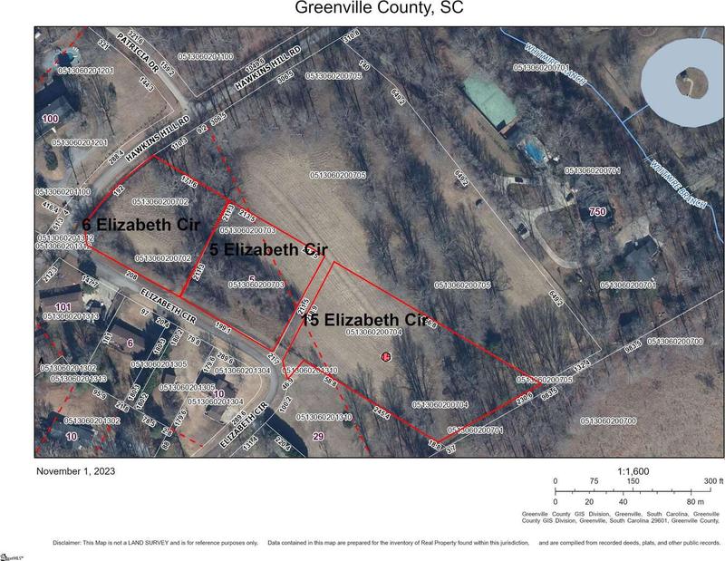 5 Elizabeth Circle, Travelers Rest, SC 29690  607420654 for Sale