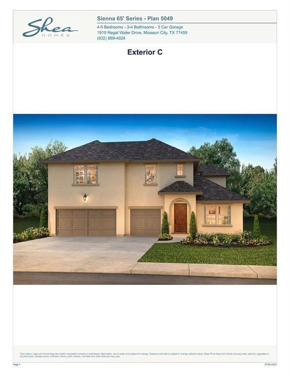 1215 Willow Cove Dr, Missouri City, TX 77459 for Sale