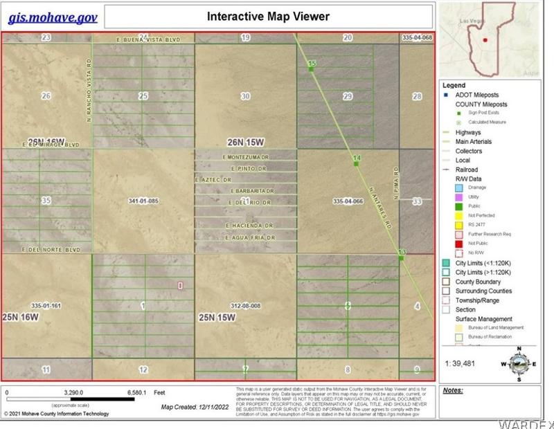 000 Tbd, Kingman, AZ 86401 - MLS 998928 for Sale