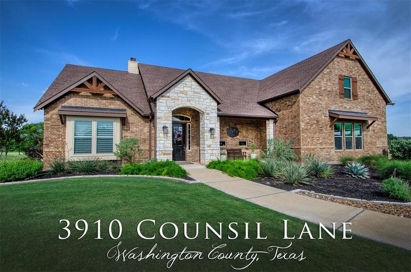 3910 Counsil Ln, Brenham, TX 77833 for Sale