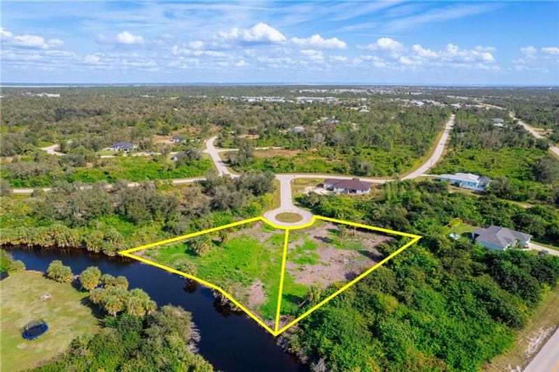 Port Charlotte, Charlotte County, FL Undeveloped Land, Lakefront Property, Waterfront Property, Homesites for sale Property ID: