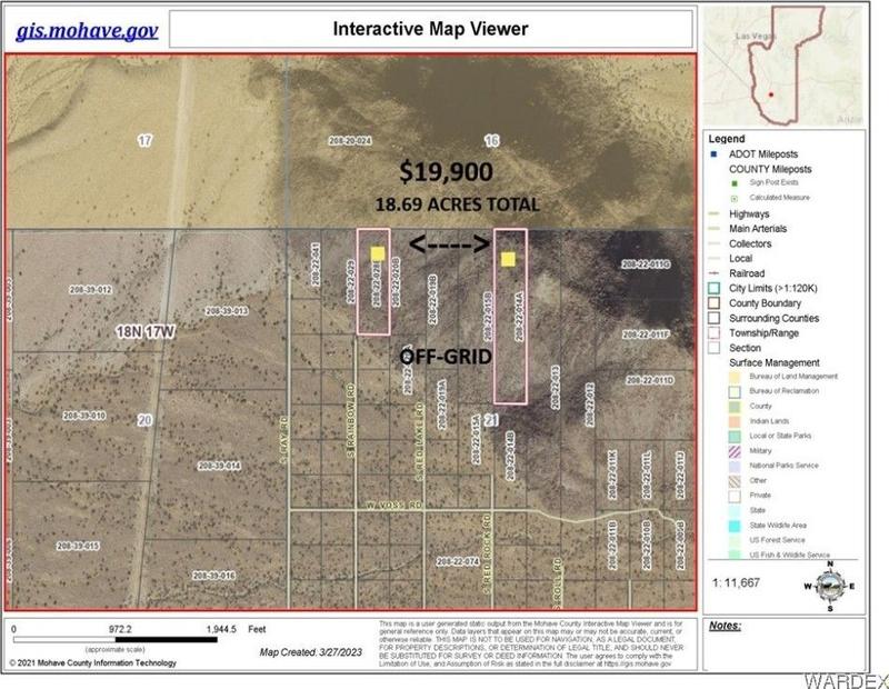 Yucca, Mohave County, AZ Farms and Ranches for sale Property ID: 416162686