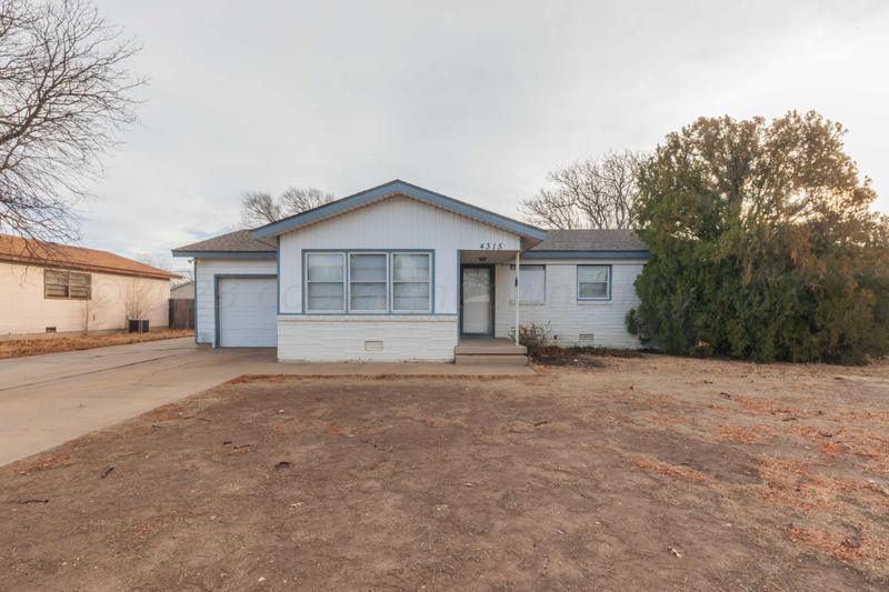 4315 S BONHAM Street, Amarillo, TX 79110 for Sale