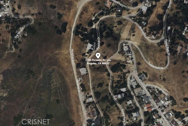 2700 PARADISE DR, Los Angeles, CA 90032 Land For Sale  MLS# SR23052580