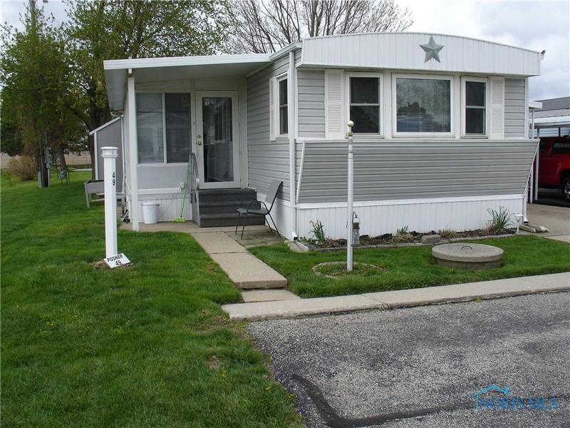 7856 STATE ROUTE 108 LOT 49, Wauseon, OH 43567 Mobile Home For Sale  MLS# 6100777