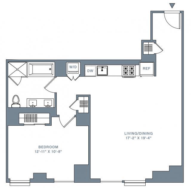 1 Bedroom 1 Bath In Manhattan NY 10038 for Rent