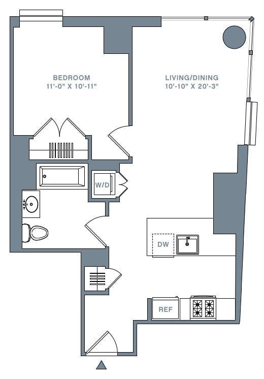 1 Bedroom 1 Bath In Manhattan NY 10038 for Rent