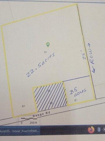 Plot For Sale In Dover Foxcroft, Maine