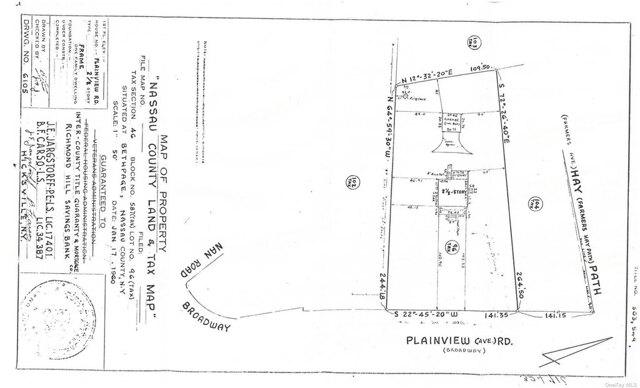 Plot For Sale In Bethpage, New York