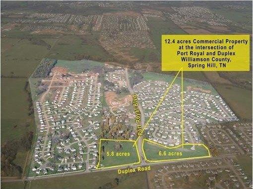 Plot For Sale In Spring Hill, Tennessee