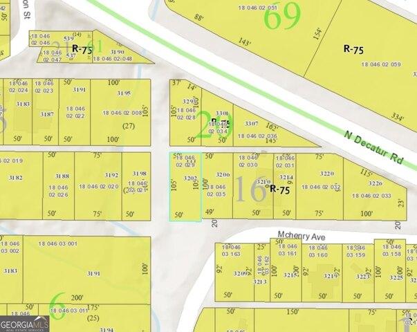 Plot For Sale In Scottdale, Georgia