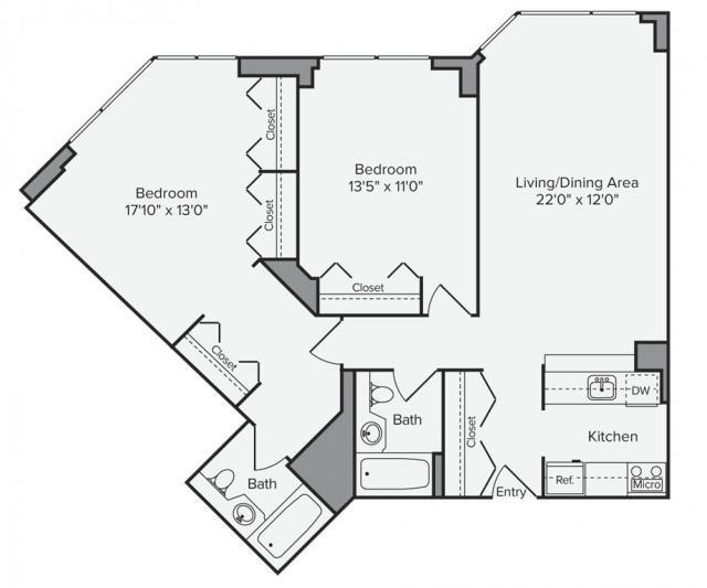 2 bedroom in Manhattan NY 10019 for Rent