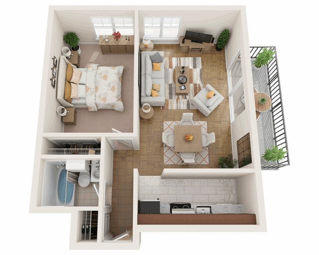 1 bedroom in Norwood MA 02062 for Rent