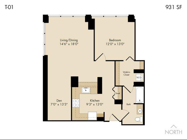 1 bedroom in Chicago IL 60606 for Rent