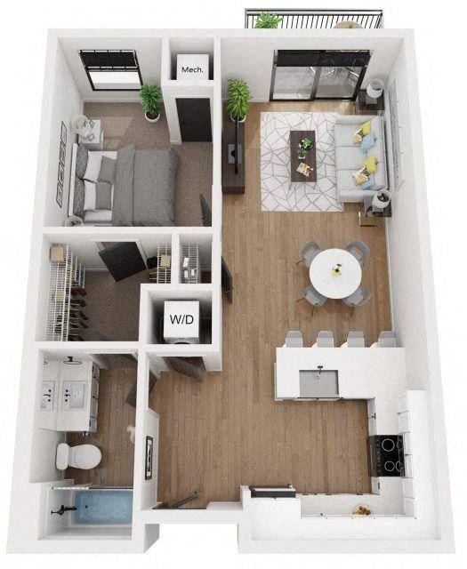 The Reeve Lakeside - PLAN B2 for Rent