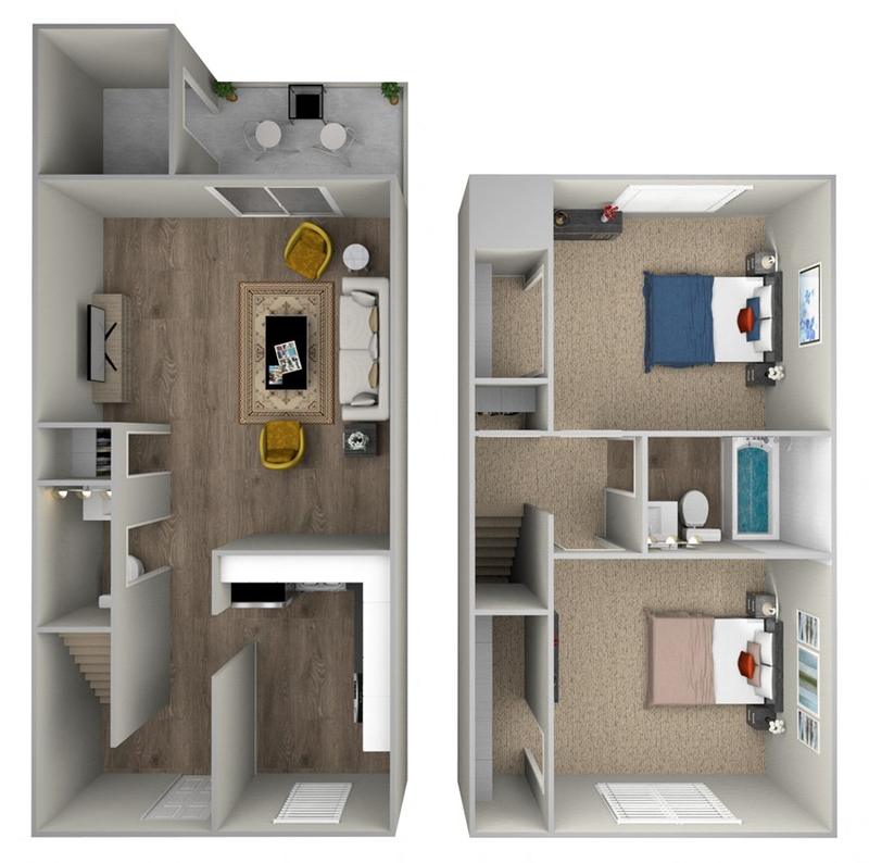Crystal Lakes Apartments - Upgraded Redbud for Rent